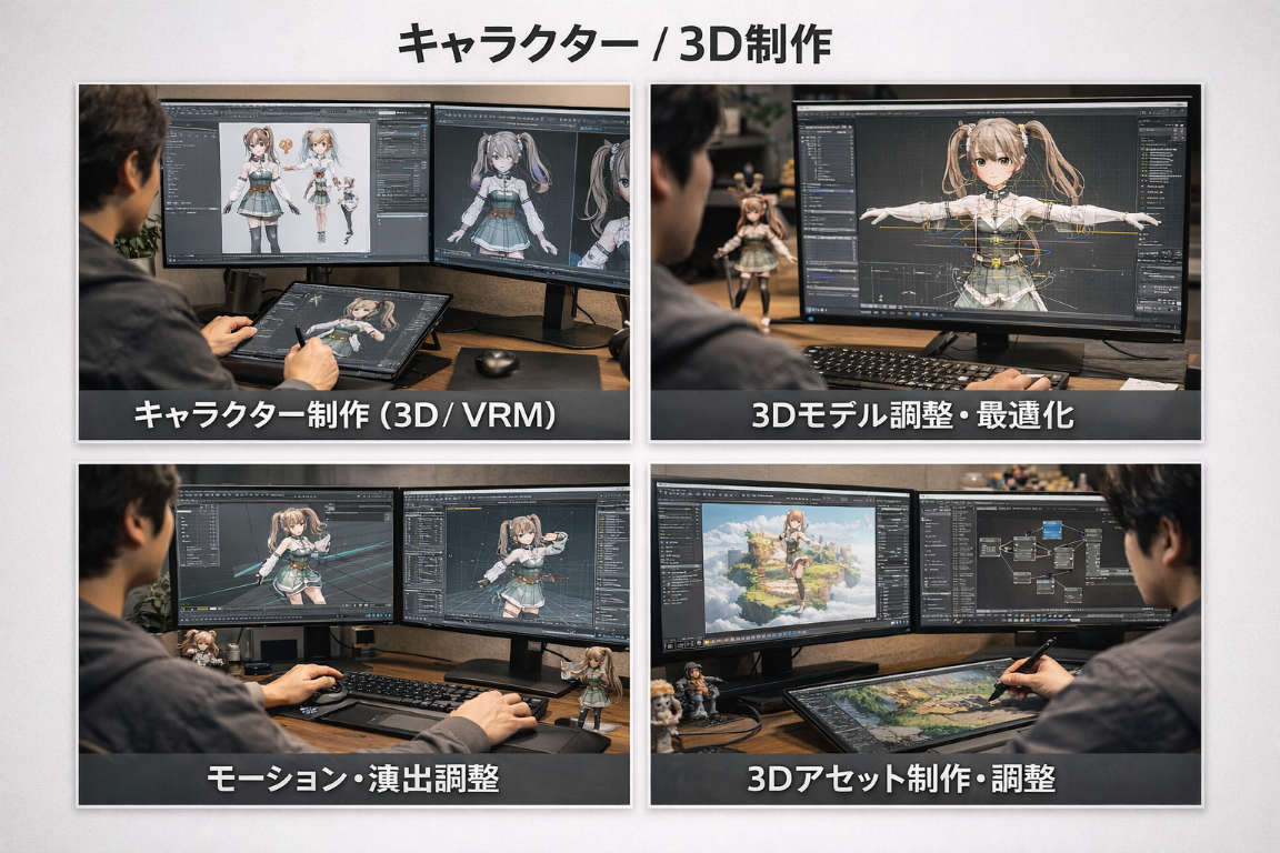 Avatar関連 / 3D制作