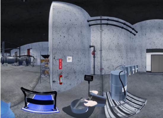 VR化学災害対策教育コンテンツ 3